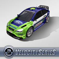 Preview image for 3D product Race Car - 2007 Ford WRC